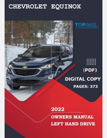 chevrolet equinox 2022 owners manual